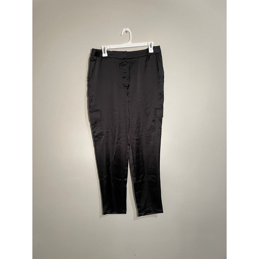 Bailey/44 Black Satin‎ Tapered Pants